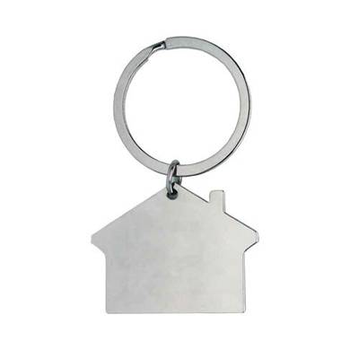 Llavero metálico en forma de casa Llavero metálico en forma de casa - Artículo Promocional Personalizado
