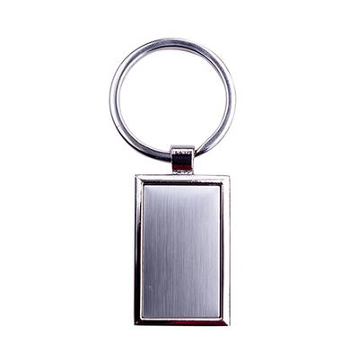 Llavero metálico rectangular Llavero metálico rectangular - Artículo Promocional Personalizado