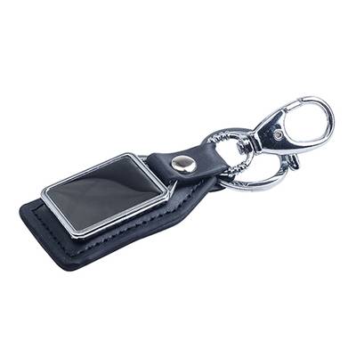 Llavero metálico con curpiel Llavero metálico con curpiel - Artículo Promocional Personalizado