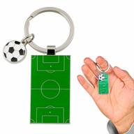 Llavero metálico cancha