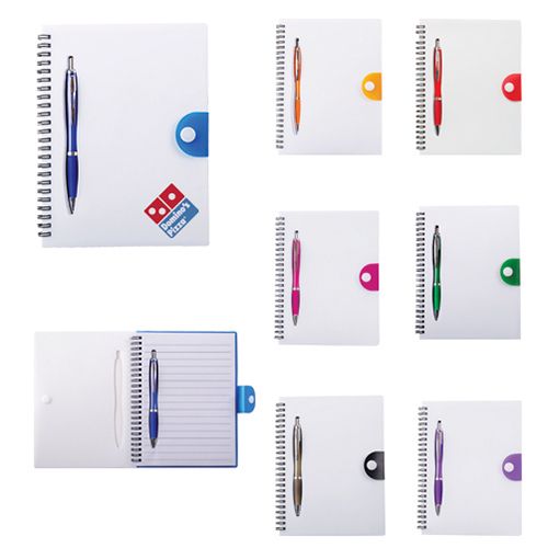 Libreta con cubierta de plástico - Artículo Promocional Personalizado