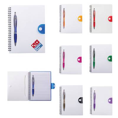 Libreta con cubierta de plástico Libreta con cubierta de plástico - Artículo Promocional Personalizado