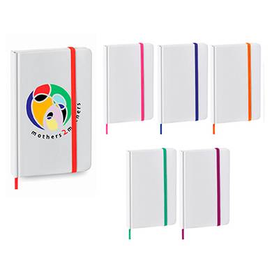 Mini libreta de poliuretano 90 hojas Mini libreta de poliuretano 90 hojas - Artículo Promocional Personalizado