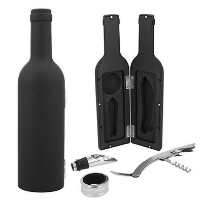 Set de vino acabado rubber Set de vino acabado rubber - Artículo Promocional Personalizado