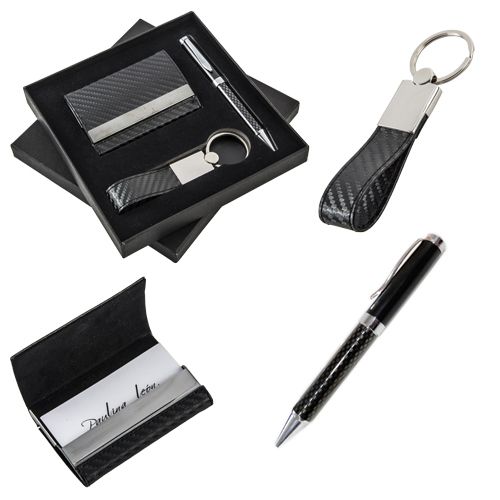 Set ejecutivo de curpiel - Artículo Promocional Personalizado