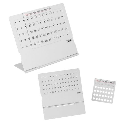 Mini calendario con base
