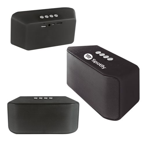 Bocina portátil Bluetooth recargable - Artículo Promocional Personalizado