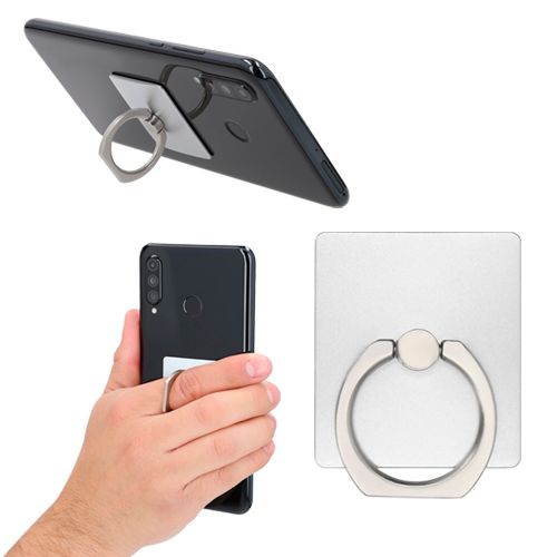 Popsocket rectangular de plástico - Artículo Promocional Personalizado