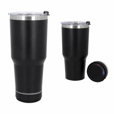 Termo doble pared y bocina Bluetooth Termo doble pared y bocina Bluetooth - Artículo Promocional Personalizado