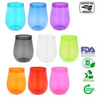 Vaso plástico de color