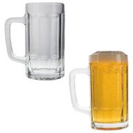 Tarro cervecero de vidrio