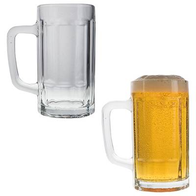 Tarro cervecero de vidrio Tarro cervecero de vidrio - Artículo Promocional Personalizado