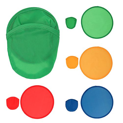 Frisbee plegable de tela