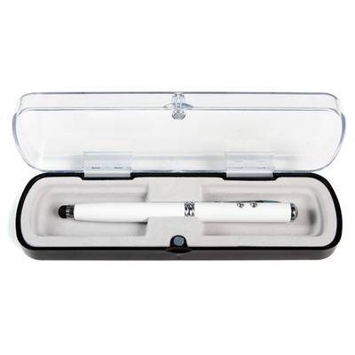 Bolígrafo metálico touch con lámpara Bolígrafo metálico touch con lámpara - Artículo Promocional Personalizado