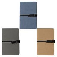 Libreta 80 hojas en curpiel