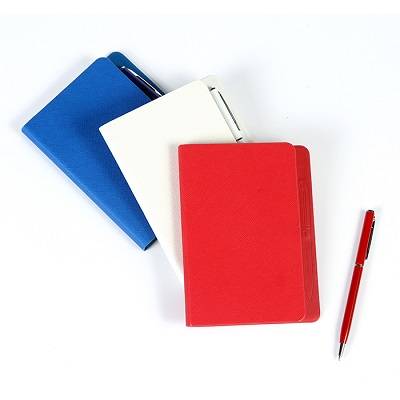 Libreta 80 hojas y bolígrafo Libreta 80 hojas y bolígrafo - Artículo Promocional Personalizado