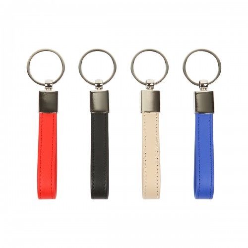 Llavero en metal y curpiel Muttler - Artículo Promocional Personalizado