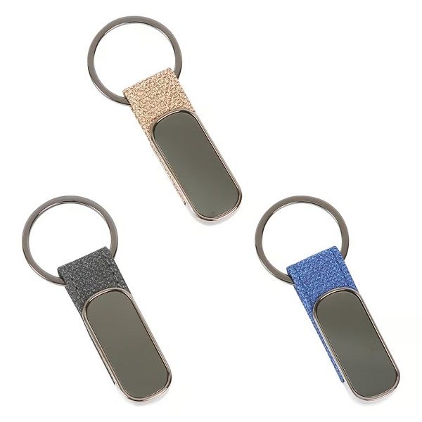 Llavero en metal y curpiel Partenen - Artículo Promocional Personalizado