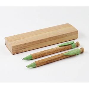Set bolígrafo y lapicero bamboo Set bolígrafo y lapicero bamboo - Artículo Promocional Personalizado
