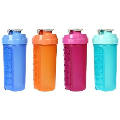 Botella con pastillero Botella con pastillero - Artículo Promocional Personalizado