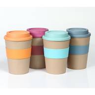 Vaso fibra de bamboo y polipropileno