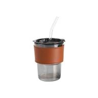 Vaso de vidrio translúcido Alia