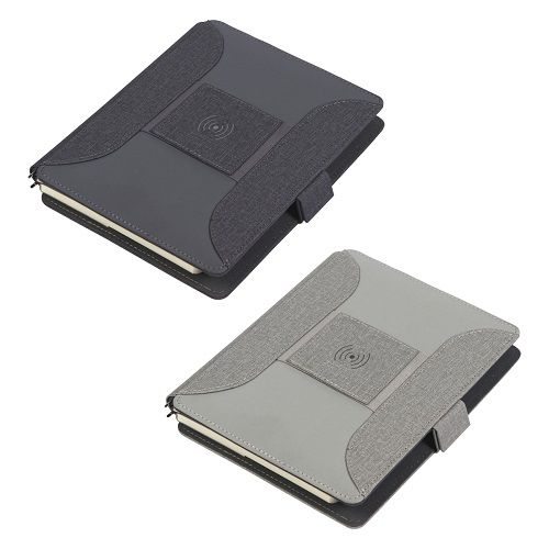 Carpeta con cargador inalámbrico Moron