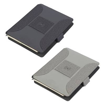 Carpeta con cargador inalámbrico Moron Carpeta con cargador inalámbrico Moron - Artículo Promocional Personalizado