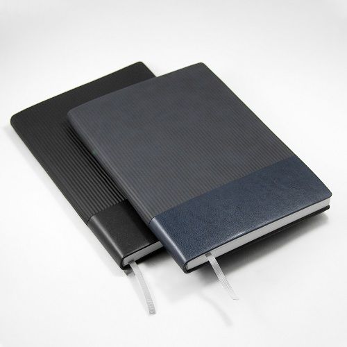 Libreta cubierta de PU Enns - Artículo Promocional Personalizado