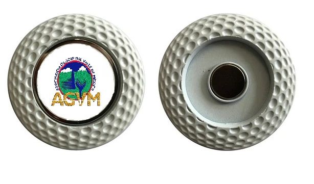 Marca de metal pelota de golf - Artículo Promocional Personalizado