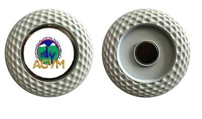 Marca de metal pelota de golf Marca de metal pelota de golf - Artículo Promocional Personalizado