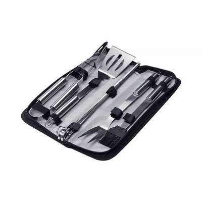 Set de BBQ acero inoxidable Nakuru Set de BBQ acero inoxidable Nakuru - Artículo Promocional Personalizado