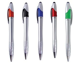 Bolígrafo de 3 colores y punta touch - Artículo Promocional Personalizado