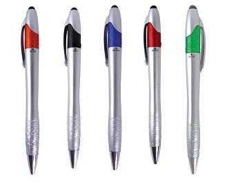 Bolígrafo de 3 colores y punta touch Bolígrafo de 3 colores y punta touch - Artículo Promocional Personalizado