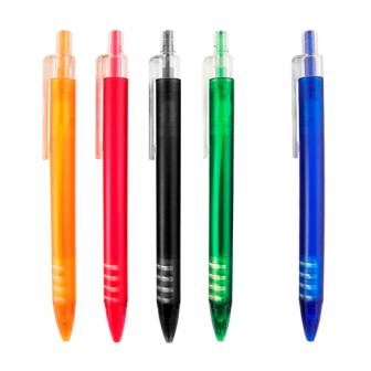 Bolígrafo plástico retráctil Bolígrafo plástico retráctil - Artículo Promocional Personalizado