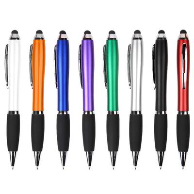 Bolígrafo plástico touch con grip Bolígrafo plástico touch con grip - Artículo Promocional Personalizado