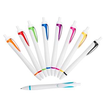 Bolígrafo plástico retráctil Bolígrafo plástico retráctil - Artículo Promocional Personalizado