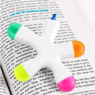 Figura de plástico con marca textos Figura de plástico con marca textos - Artículo Promocional Personalizado