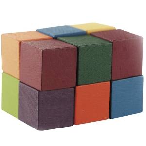 Juego Destreza Mental cubos Multicolor Juego Destreza Mental cubos Multicolor - Artículo Promocional Personalizado