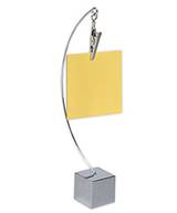 Clip portanotas curvo colgante