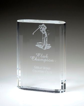 Trofeo de golf Cylinder - Artículo Promocional Personalizado